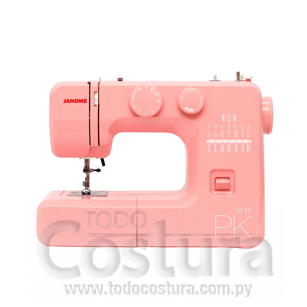 MAQUINA DE COSER FAMILIAR JANOME 3112PK